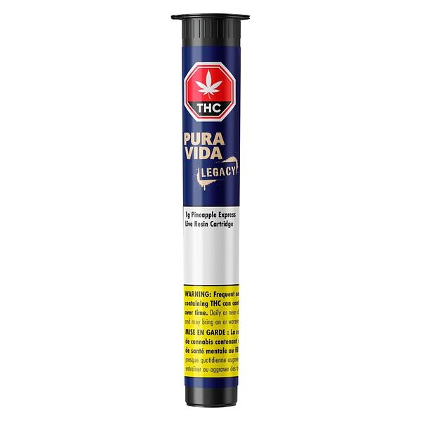 Pura Vida - Pineapple Express Live Resin 510 Thread Cartidge