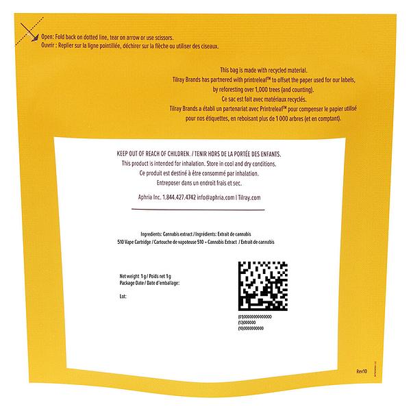 Redecan - Amped Live Resin Space Age CK 510 Thread Cartridge