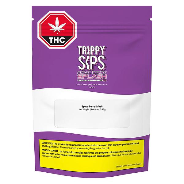 Trippy Sips - Space Berry Splash Liquid Diamond - All-in-One