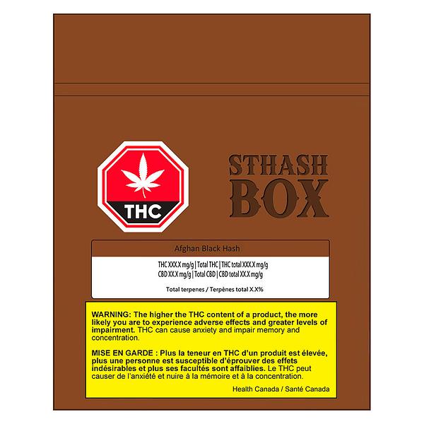 STHASH BOX - Afghan Black Hash
