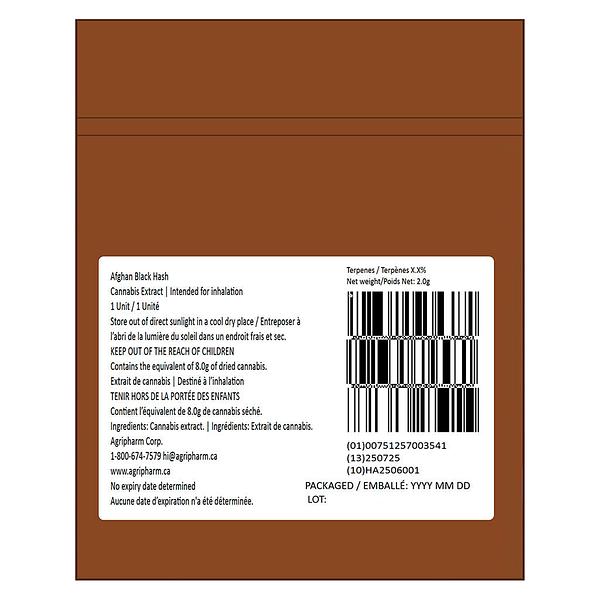 STHASH BOX - Afghan Black Hash