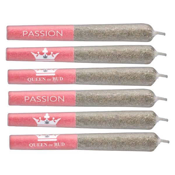 Queen of Bud - Red Jasper Raspberry Chocolate Liquid Infused Pre-Roll Pack