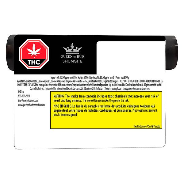 Queen of Bud - Shungite Liquid Diamond Earl Grey Ice Cream Infused Pre-Roll