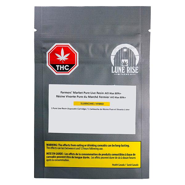 Lune Rise Farms - Farmers' Market Pure Live Resin AIO Max 80+ image 2