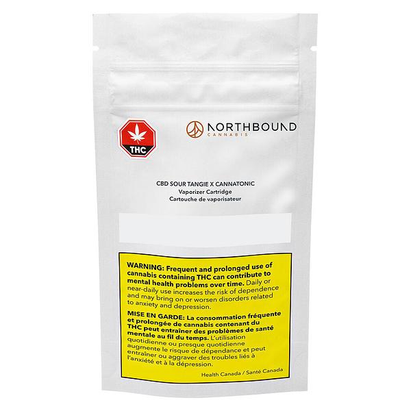 Northbound Cannabis - Cbd Sour Tangie X Cannatonic 510 Thread Cartridge