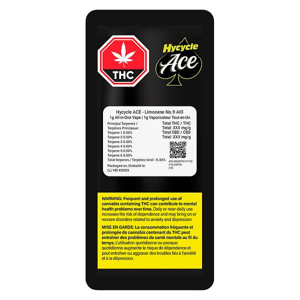 Hycycle Ace - Limonone No 9 Live Resin AIO