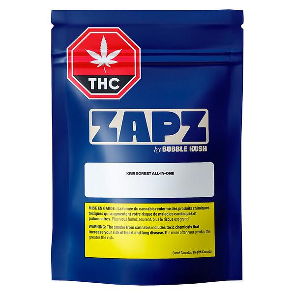 Bubble Kush ZAPZ - Kiwi Sorbet All-In-One