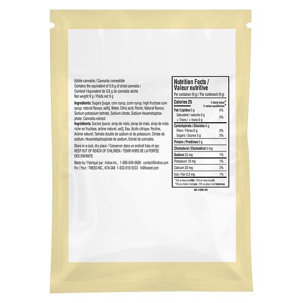 Wana - Japanese Citrus Yuzu 2:1 Sour Soft Chews