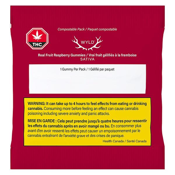 Wyld - Real Fruit Raspberry Soft Chew