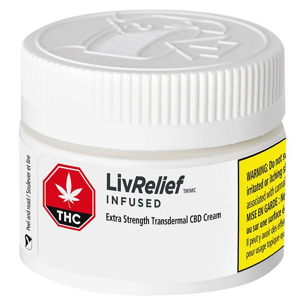 Liv Relief - Extra Strength Transdermal Cbd Cream