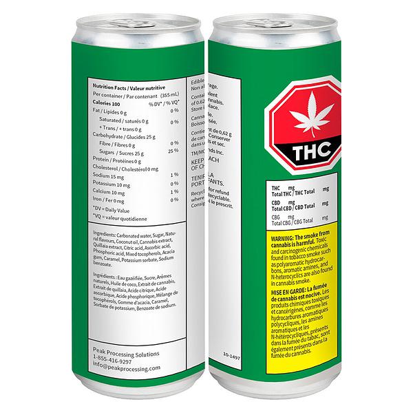 Sweet Justice - Lemonade Ginger Ale 10 + 10 CBG image 2