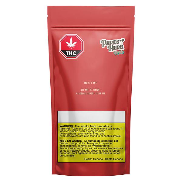 Papa's Herb - Rntz Indica 510 Thread Cartridge