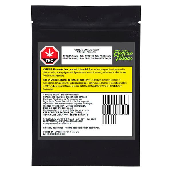Electric Lettuce - Citrus Surge Hash image 2