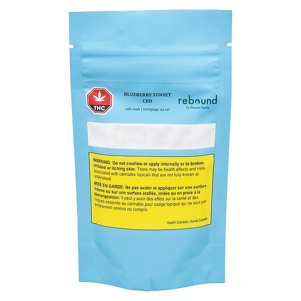 Rebound by Stewart Farms - Blueberry Sunset Cbd Salt Soak