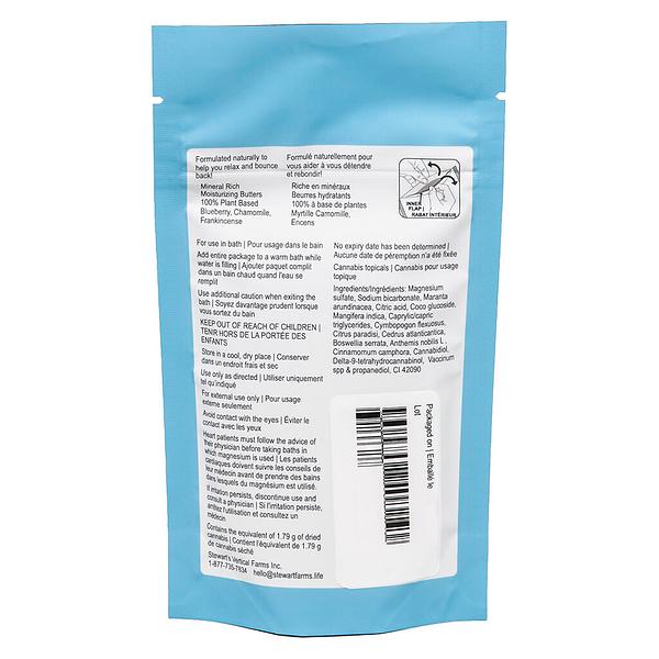 Rebound by Stewart Farms - Blueberry Sunset Cbd Salt Soak