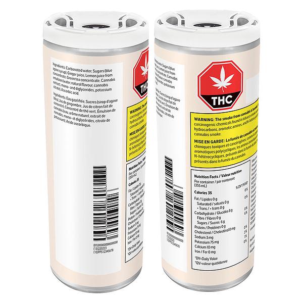 Sense & Purpose - Refocus: Sparkling Green Tea Lemonade With Ginger