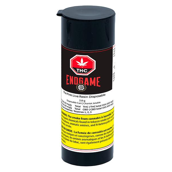 Endgame - The Pink Live Resin Disposable Vape Pen image 2