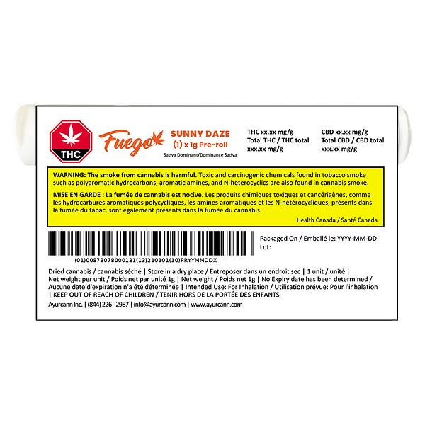 Fuego - Sunny Daze Pre Roll