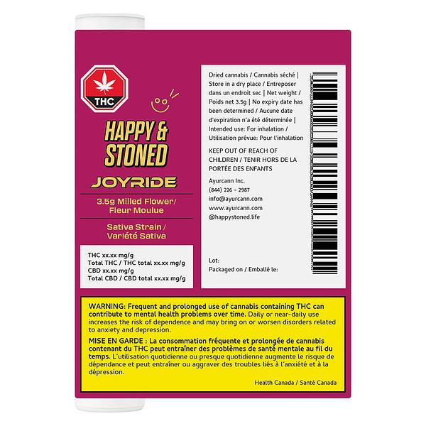 Happy & Stoned - Joyride Sativa Milled Flower image 3