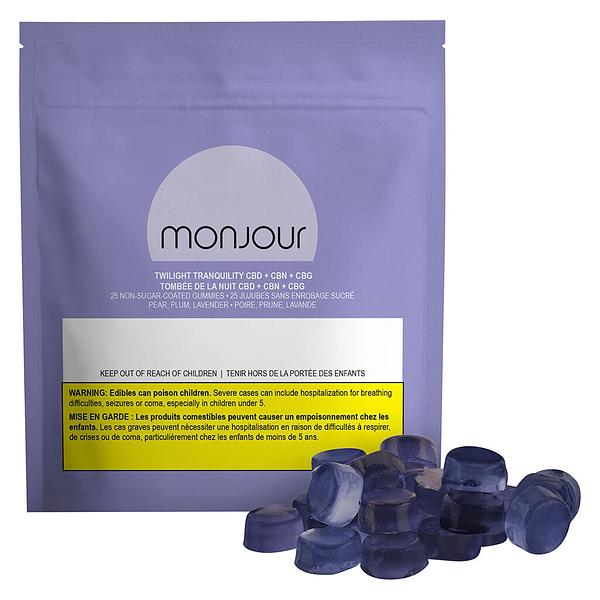 Monjour Bare - Twilight Tranquility Cbd:Cbn:Cbg Soft Chews