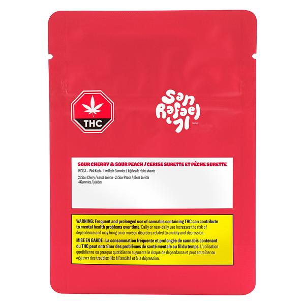 San Rafael '71 - Sour Cherry & Peach Live Resin Soft Chews