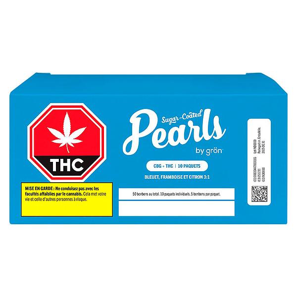 Pearls by grön - Blue Razzleberry 3:1 Cbg/Thc