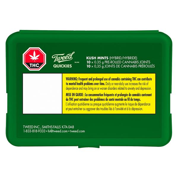Tweed - Quickies Kush Mints Joint Pre Roll