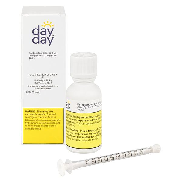 Day Day - Full Spectrum Cbg+Cbd Oil