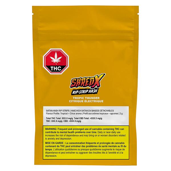 SHRED X - Tropic Thunder Rip Strip Hash