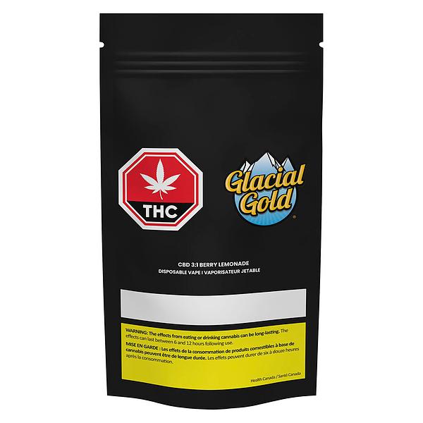 Glacial Gold - Cbd 3:1 Berry Lemonade Disposable Pen
