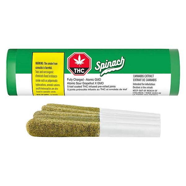 Spinach - Atomic Gmo Infused Pre Rolls