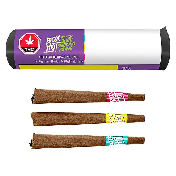 BOXHOT Fatties - Trifecta Of Blunt Smoking Power Infused Blunt