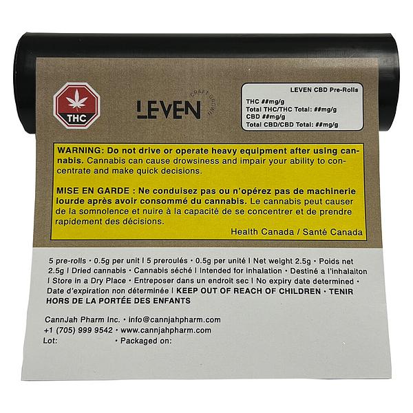Leven - Leven Cbd Pre Roll