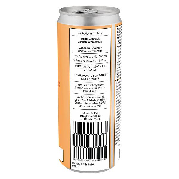 Embody - Peach + Ginger White Sparkling Tea