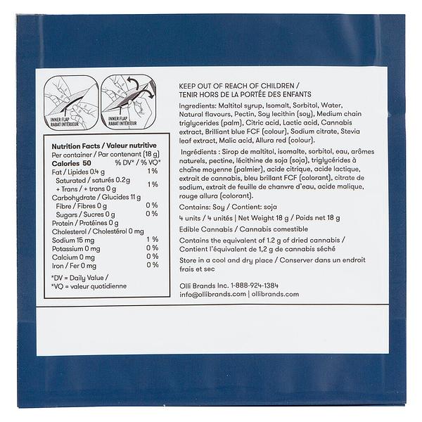 Olli - Sugar Free Blackberry Yuzu Cbn Soft Chews