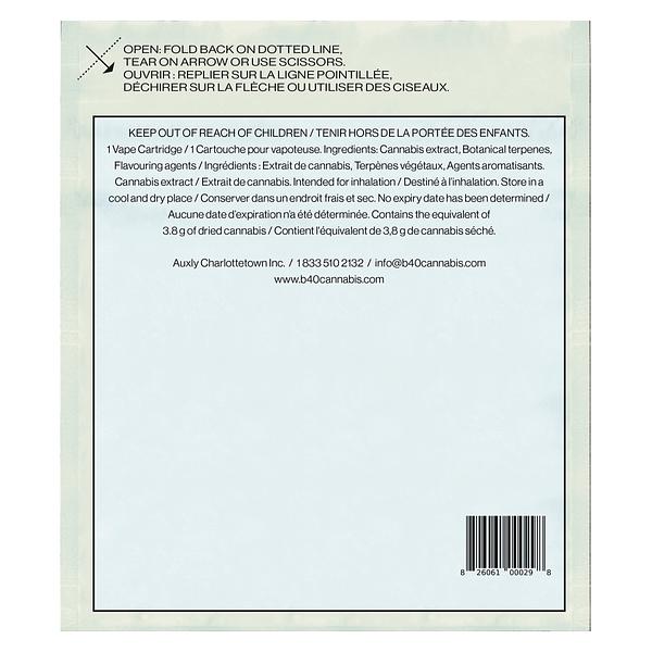 Back Forty - Blue Raspberry Ice 510 Thread Cartridge