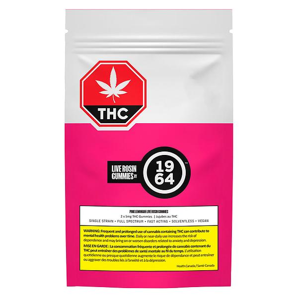 1964 - Pink Lemonade Live Rosin Gummies