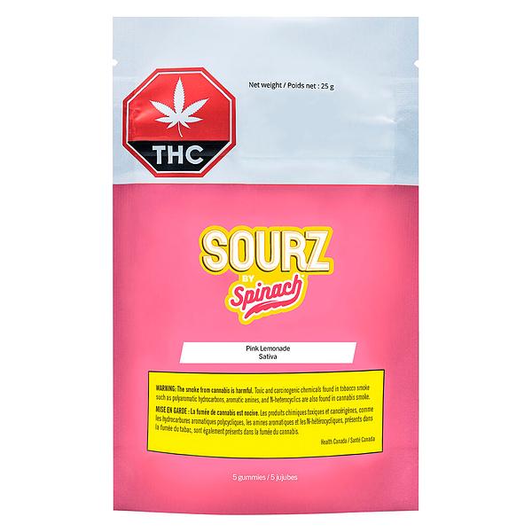 SOURZ by Spinach - Pink Lemonade Gummies