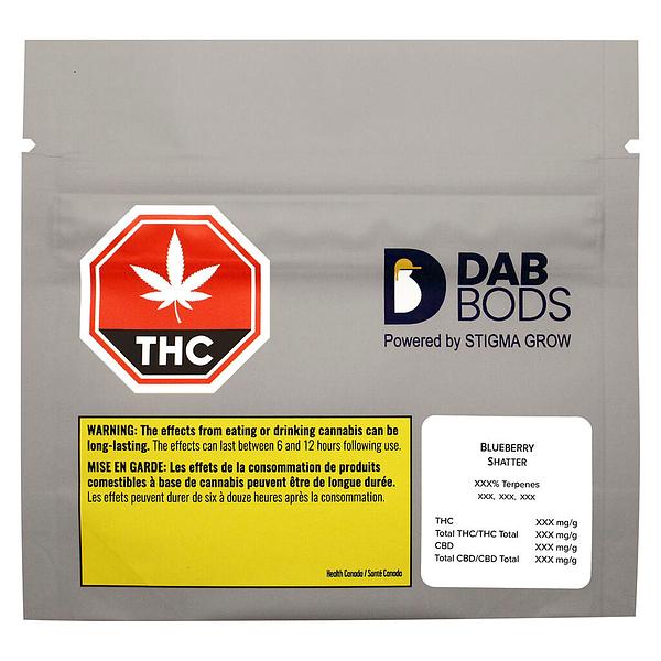Dab Bods - Blueberry Shatter