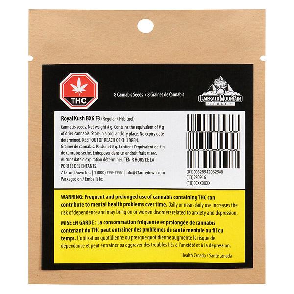 Emerald Mountain Legacy - Royal Kush Bx6 F3