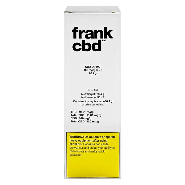 Frank CBD - Cbd Oil 100