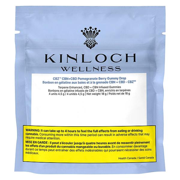 Kinloch Wellness - CBZ™ CBN + CBD Pomegranate Berry Gummies