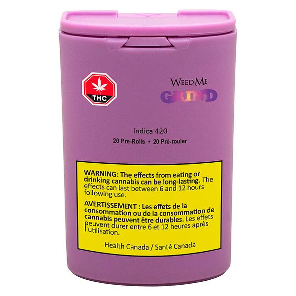 Weed Me Grind - Indica 420 Pre Roll