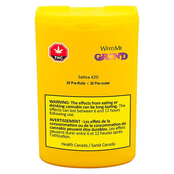 Weed Me Grind - Sativa 420 Pre Roll
