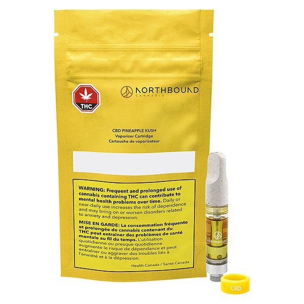Northbound Cannabis - CBD Pineapple Kush 510 Thread Cartridge