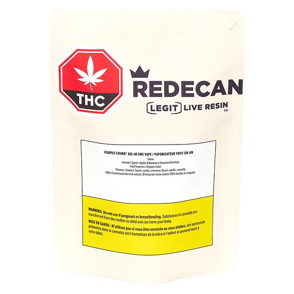 Redecan - Legit Live Resin Purple Churr* All In One Vape image 2