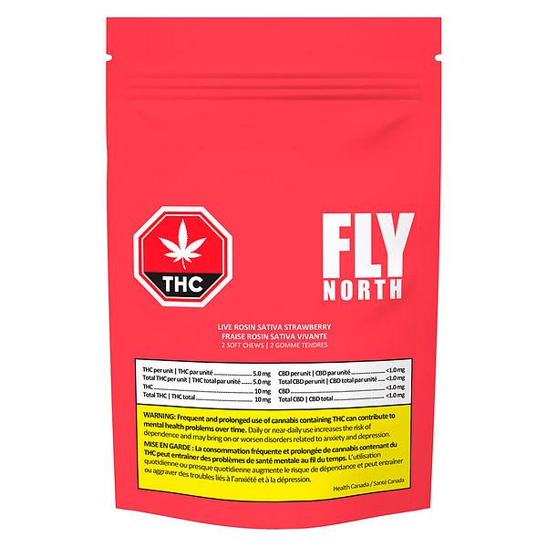 Fly North - Live Rosin Sativa Strawberry