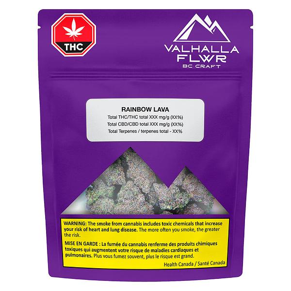 Valhalla Flwr - Rainbow Lava