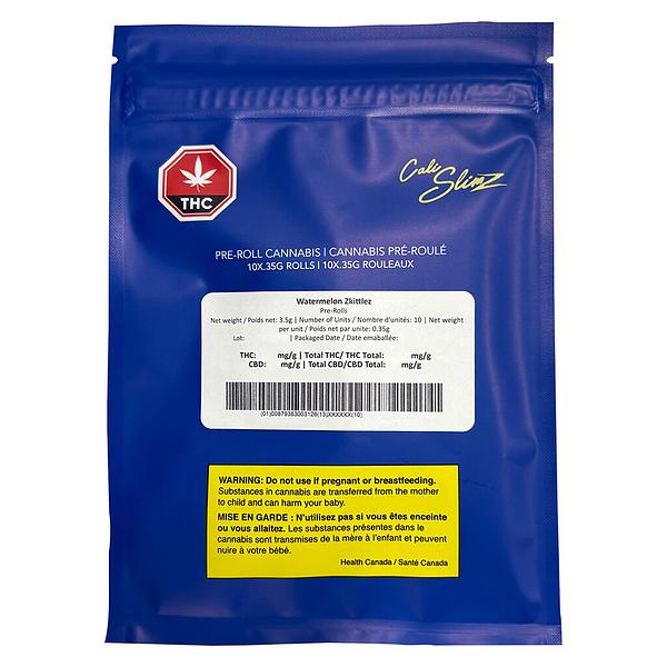 Cali Slimz - Watermelon Zkittlez Pre Roll