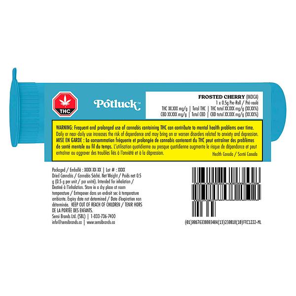 Potluck - Frosted Cherry Pre Roll